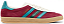 ADIDAS GAZELLE INDOOR ' COLLEGIATE BURGUNDY GREEN ' - Imagem 1