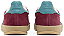 ADIDAS GAZELLE INDOOR ' COLLEGIATE BURGUNDY GREEN ' - Imagem 3