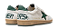 TÊNIS GOLDEN GOOSE BALL STAR WHITE GREEN - Imagem 3
