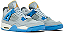 AIR JORDAN 4 RETRO LS ' MIST BLUE ' - Imagem 2
