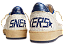 TÊNIS GOLDEN GOOSE STARDAN BALL STAR ' WHITE BLUE ' - Imagem 4
