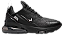 NIKE AIR MAX 270 PREMIUM BLACK / OFF-NOIR - Imagem 1