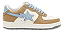 TÊNIS A BATHING APE BAPE STA LOW #3 BEIGE SKY BLUE - Imagem 1