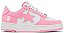 TÊNIS A BATHING APE BAPE STA #5 PINK - Imagem 1
