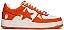 TÊNIS A BATHING APE BAPE STA ORANGE - Imagem 1