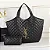 BOLSA SAINT LAURENT ICARE MAXI TOTE SHOPPING BAG BLACK FERRAGEM DOURADA 58 - Imagem 1