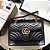 BOLSA GUCCI GG MARMONT SMALL MATELASSE BAG BLACK - Imagem 1