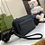 BOLSA GUCCI RUBBER EFFECT CROSSBODY BLACK - Imagem 2