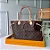 BOLSA LOUIS VUITTON NEVERFULL INSIDE OUT MM BROWN AND BEIGE - Imagem 1