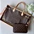 BOLSA LOUIS VUITTON NEVERFULL INSIDE OUT MM BROWN AND BEIGE - Imagem 2