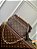 BOLSA LOUIS VUITTON POCHETTE METIS EAST WEST BROWN - Imagem 2