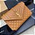 BOLSA SAINT LAURENT ENVELOPE MATELASSE EM COURO CAVIAR CAMEL - Imagem 1