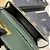 BOLSA SAINT LAURENT MANHATTAN SMALL SHOULDER VERDE OLIVA FERRAGENS DOURADAS - Imagem 3