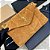 BOLSA SAINT LAURENT PUFFER TOY SHOULDER CAMEL EM CAMURÇA - Imagem 1