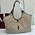 BOLSA GUCCI JACKIE TOTE BEIGE EBONY - Imagem 1