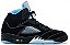 AIR JORDAN 5 RETRO ' BLACK CAROLINA / UNC' 2026 - Imagem 1