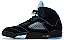 AIR JORDAN 5 RETRO ' BLACK CAROLINA / UNC' 2026 - Imagem 4