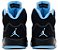 AIR JORDAN 5 RETRO ' BLACK CAROLINA / UNC' 2026 - Imagem 3