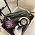 BOLSA GUCCI BLACK GG SUPREME NIGHT COURRIER BELT - Imagem 1