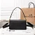 BOLSA COACH TABBY 26 BLACK FERRAGENS DOURADAS - Imagem 2