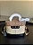 BOLSA COACH GEORGIE GEM CROSSBODY SHOUDER KHAKI BEGE FERRAGENS DOURADAS - Imagem 4