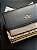 BOLSA COACH MINI KLARE CROSSBODY TAUPE SNAKE COM PRETO FERRAGENS DOURADAS - Imagem 1