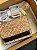 BOLSA COACH MINI KLARE CROSSBODY KHAKI PRETO FERRAGENS DOURADAS - Imagem 1