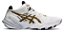 ASICS METARISE 2 WHITE BLACK GOLD - Imagem 1