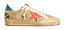 TÊNIS GOLDEN GOOSE SUPER-STAR BEIGE SUEDE BLUE NAPPA - Imagem 1