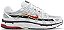 NIKE P-6000 PLATINUM WHITE VARSITY RED - Imagem 1
