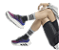ADIDAS HYPERBOOST EUPHORIA LT BLACK LUCID BLUE SOLAR RED - Imagem 3