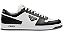 TÊNIS PRADA DOWNTOWN TOP SNEAKER LEATHER WHITE BLACK - Imagem 1