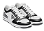 TÊNIS PRADA DOWNTOWN TOP SNEAKER LEATHER WHITE BLACK - Imagem 2