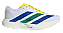 ADIDAS ADIZERO EVO SL WHITE ROYAL BLUE IRON METALLIC - Imagem 1