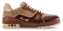 TÊNIS LOUIS VUITTON TRAINER BROWN - Imagem 1
