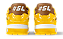 TÊNIS LOUIS VUITTON TRAINER YELLOW - Imagem 3