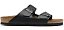 SANDALIA BIRKENSTOCK ARIZONA SMOOTH LEATHER BLACK - Imagem 1