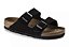 SANDALIA BIRKENSTOCK ARIZONA SOFT FOOTBED SUEDE BLACK - Imagem 2