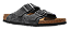 SANDALIA BIRKENSTOCK SOFT FOOTBED SUEDE LEATHER BASALT GREY - Imagem 2