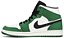 AIR JORDAN 1 MID ' PINE GREEN ' - Imagem 4