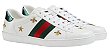 SAPATÊNIS GUCCI ACE EMBROIDERED ' BESS AND STARS ' - Imagem 2