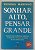 Livro Sonhar Alto, Pensar Grande Autor Marinho, Theunis (2016) [seminovo] - Imagem 1