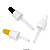 Bulbo Silicone Branco 25mm - Imagem 2