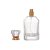 Frasco Fortuna Cristal 100ml e Válvula Tampa Luxo Rosca 15/400 - Imagem 2