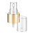 Válvula Semi Luxo Spray Dourada Tampa Plástica Rosca 28/410 - Imagem 1