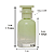 Frasco Louis Verde 30ml e Válvula Tampa Luxo Rosca 14/400 - Imagem 3