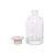 Frasco Tarot 200ml e Tampa Luxo Creme c/ Furo Rosca 28mm - Imagem 3