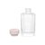 Frasco Frisado 200ml e Tampa Luxo Creme c/ Furo Rosca 28mm - Imagem 3