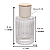 Frasco Cloé 100ml e Válvula Tampa Off White Luxo Rosca 15/400 - Imagem 3