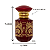 Frasco Árabe Sultan Red 50ml e Válvula Tampa Luxo 13/410 - Imagem 4